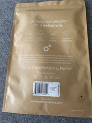 OneCompress Bamboo TWO Ankle Sleeve Size Medium New One Compress