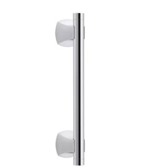 KOHLER Rubicon 9 in. Bathroom Grab Bar in Vibrant Polished Chrome ADA Compliant
