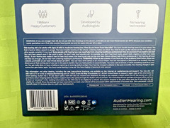 Audien ATOM PRO 2 Wireless Rechargeable OTC Hearing Aid, Comfort 4 Mode $289