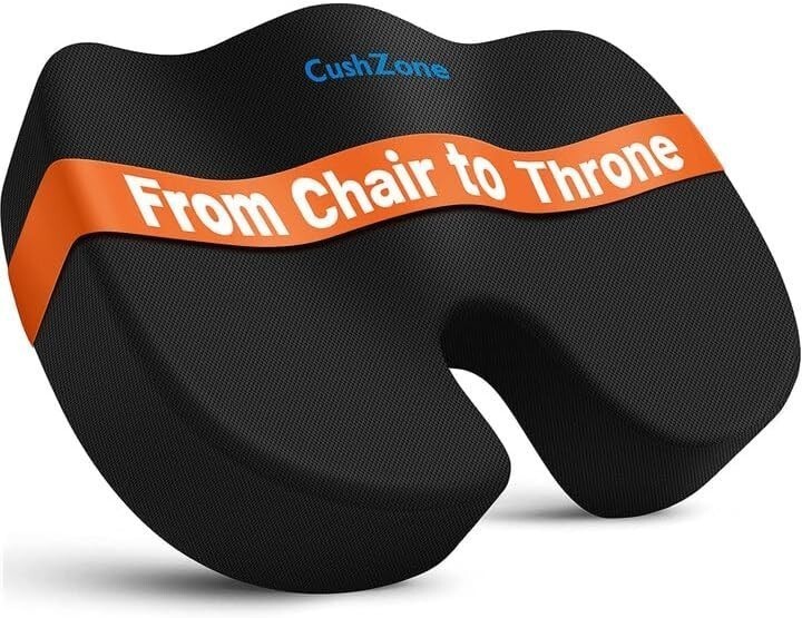 Cushion Lab Patented Pressure Relief Seat Cushion for Long Sitting Hours