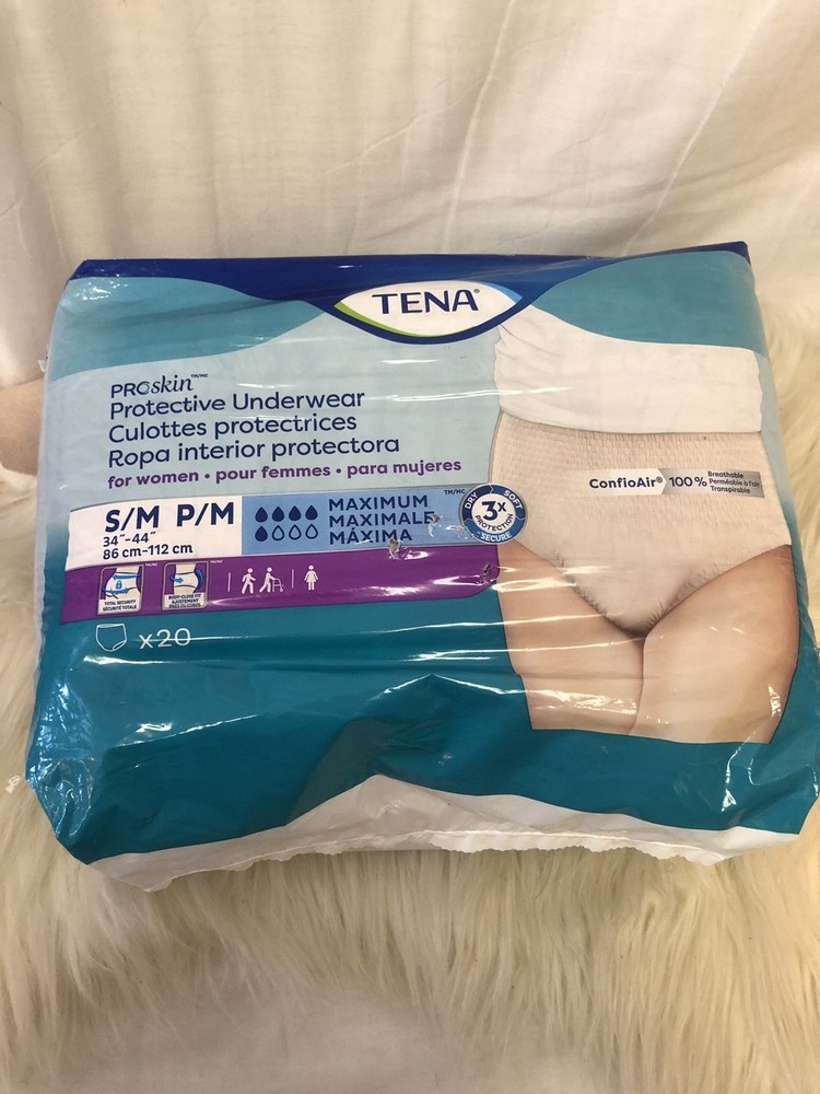 Tena ProSkin Fully Breathable Briefs Size Large (20 Count)