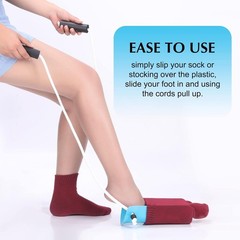 Versatile Sock Helper – 3.93″ Wide Aid for Seniors & Limited Mobility Users