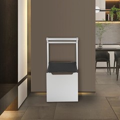 Folding Shower Seat with High-Quality Aluminum Alloy Frame, Modern Design,
