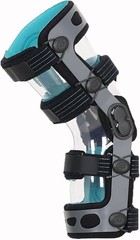 Komzer ACL Knee Brace XXL Right – Hinged ROM Orthosis for Ligament Injuries NEW