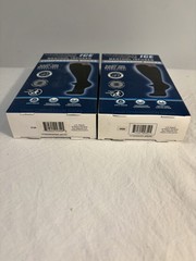 Copper Fit Ice Compression Socks Menthol Infused Black S/M Lot Of 2 New!