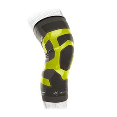 DonJoy Performance Trizone Knee Brace (Slime Green, Medium, Left)