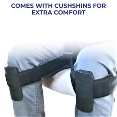 Nada-Chair Back-Up with CushShins Back 11.7×6.9×2.5 Inch (Pack of 1), Black
