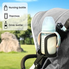 Universal 360° Beverage Cup Holder For Wheelchair Walker Rollator Bike
