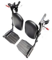 Wheelchair elevating Leg Rest with Padded Calf Pads,Foot Rest