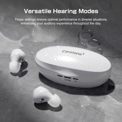 Ceretone Fusion OTC Hearing Aids CE-A61AT New Sealed Box