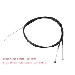 Mewutal Brake Cable Drive Rollator Replacement Parts Set Black