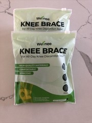 2 Wellnee Knee Brace For All Day the Discomfort Relief One-Size-Fits-All