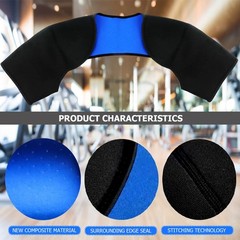 Double Shoulder Brace Warm Support Protector Strap for Sleeping Outdoor Lifting