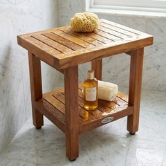 Aquateak The Original 18 Spa Teak Shower Bench Shelf 340