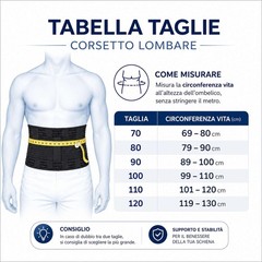 Kefrell Orthopedic Lumbar Support Posture Back Belt Made in Italy