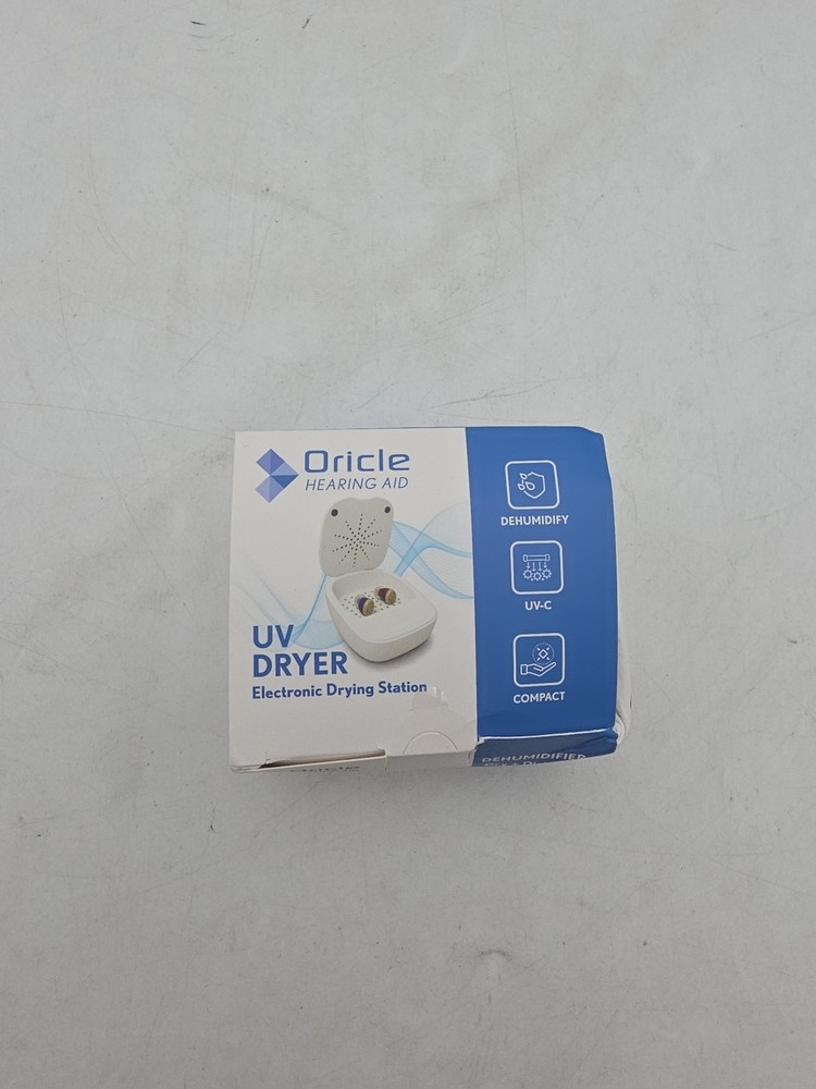 Oricle Hearing Aid UV Dryer Electronic Drying Station And Disinfect