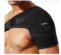 Adult Adjustable Shoulder Brace Compression Stability Support Unisex Men Women