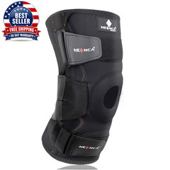 Hinged Knee Brace for Knee Pain with Side Stabilizers Women Men Knee Pad Meniscu