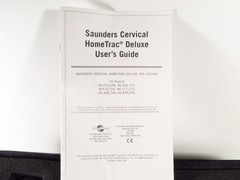 Saunder Cervical Neck Traction Home Trac Deluxe Device w/ Travel Case