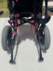 Quickie Zippie TS Folding Wheelchair Kids Pink Upgraded Jay Zip Cushion J3 Back