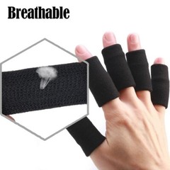 Finger Sleeves Thumb Splint Brace Support 10-50pcs Compression Protector Elastic