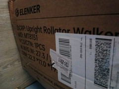 MT-8151 ELENKER® Upright Walker, Stand Up Rollator Walker with Padded Seat NIB