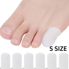 ZenToes Gel Toe Caps 6 Pack Protectors Corns Ingrown Toe Nails Callus Rubbing