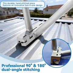 2-in-1 Heavy Duty Hand Seamers – Leak-Proof Metal Bending Roofing Hand Seamers