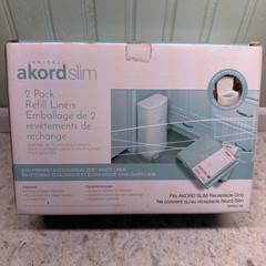 Janibell Akord 2 Pack Slim Refill Liners Series 280 Adult Diaper Disposal Bags