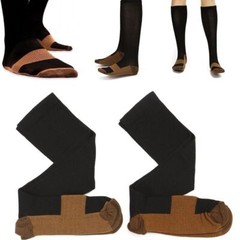 6 Pairs S-XXL Copper Compression Socks 20-30mmHg Graduated Support Mens Womens