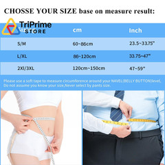 Back Brace with Maximum Decompression Plate & Adjustable (S/M fit belly 23.5″-33