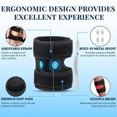 Sciatica Pain Relief Devices Brace, Sciatic Nerve Brace with Adjustable Press…