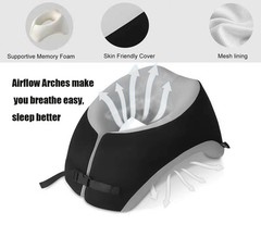 Fcare Breathe Easy Face Down Pillow, Desk Napping Pillow, Travel Head Neck Pi…