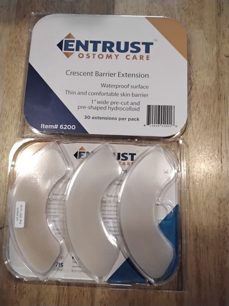 entrust ostomy care Crescent Barrier Extension