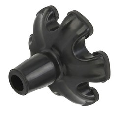 Cane 6 Tips Pillar Design Nonslip Rubber 19mm Crutch Tips with for Walking Stick