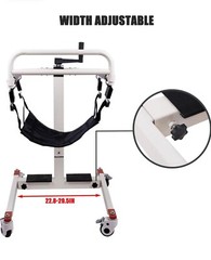 Patient Lift Wheelchair for Home Transfer Chair for Caregivers Elderly Living