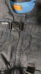 Firefly Upsee Upright Mobility Harness Denim & Blue Foot Straps NOT Included MED