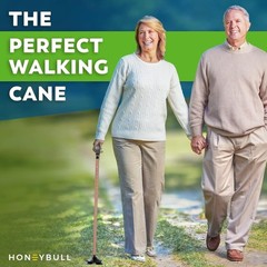 Walking Cane for Men & Women Foldable, Adjustable, Heavy Duty, Free Standing,…