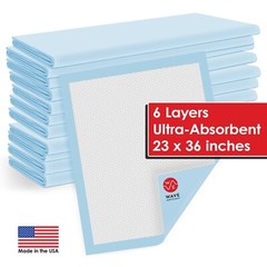 150 Disposable Incontinence Underpads 23×36 Large Quilted Bed Pads Pee Pads USA