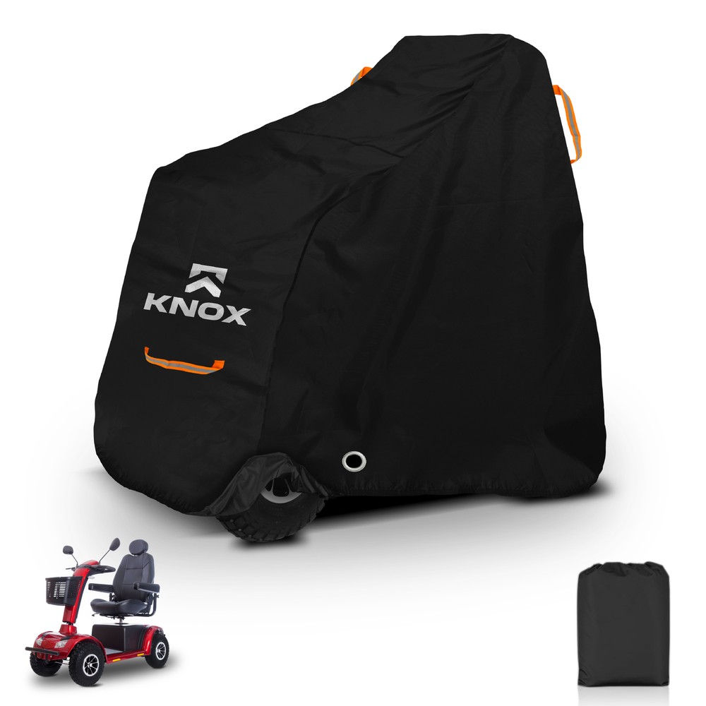 KNOX Adult Mobility Scooter Cover, 600D Waterproof & Dustproof, 48″ x 22″ x 38″