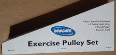 Invacare Physical Therapy Over The Door Exercise Pully Set System NEW In Box