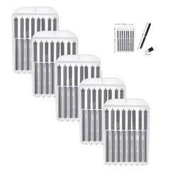Phonak Hearing Aid Parts(5-Pack, 40 Filters) Wax Transparent