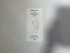 Bauerfeind GenuTrain Knee Support Brace Compression Sleeve Size 1 Titan