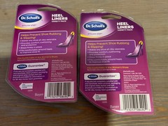 🌍 Dr. Scholl’s heel liners variety pack,Styles Step,Lot Of 2,New ‼️