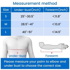 Medical Right 25-30″Arm Mesh Sling Shoulder Cast Support Rotator Cuff Brace