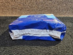 (QTY 120) Equate 617779 Overnight Ultimate Absorbency Pads, Menstrual Pad