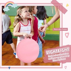 12 Pcs Floor Cushions Classroom Flexible Floor Seating with Handle for in Hom…
