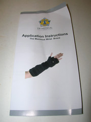 Wrist Brace by Dr. Medical ~ Maximus LARGE Wrist Brace ~ Ambidextrous ~ QUALITY