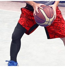 Honeycomb Knee & Calf Compression Sleeves Protective Gear for Basketball Sports