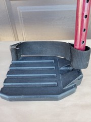 Quickie Ts Tilt In Space Leg Rest Legrest Footrest Foot Rest Used